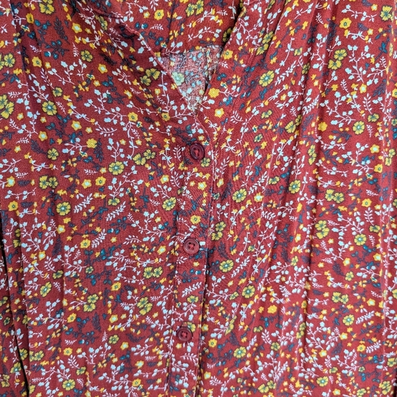 Ulla Popken Floral Tunic/Blouse - Picture 3 of 5